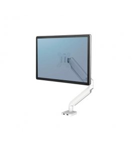 KS Tools Laikiklis Fellowes Platinum serijos vieno monitoriaus rankena balta