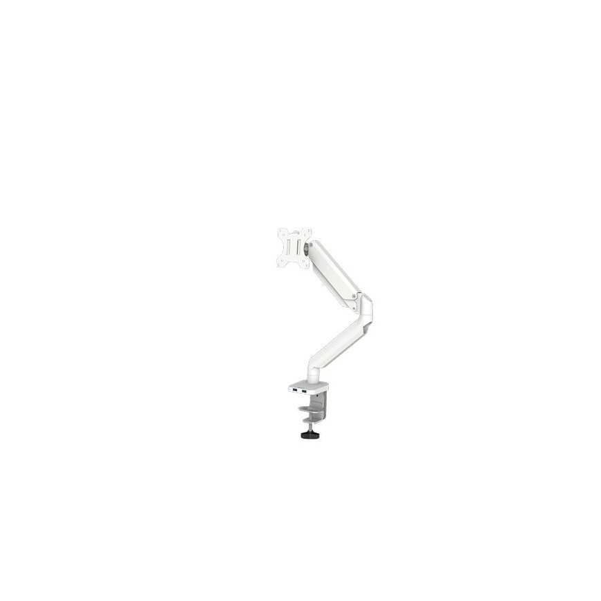 KS Tools Laikiklis Fellowes Platinum serijos vieno monitoriaus rankena balta – 2
