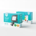 Forever PROXIM II Ārtelpu & Iekštelpu IP66 LED PIR prožektors 10W 800 Lumeni Auksti balta 6000K Melna Forever PROXIM II Ārtelpu & Iekštelpu IP66 LED PIR prožektors 10W 800 Lumeni Auksti balta 6000K Melna