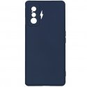 Evelatus Xiaomi Poco F4 GT Nano Silicone Case Soft Touch TPU Blue