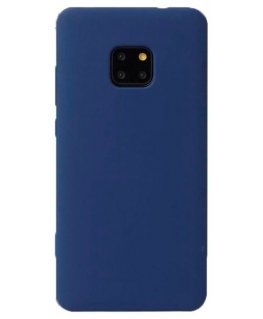 Evelatus Huawei Mate 20 Pro Premium Soft Touch Silicone Case Midnight Blue
