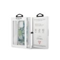 Guess GUHCP13LHFLSN iPhone 13 Pro / 13 6.1" green/green hardcase Flower Strap