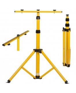 Maclean MCE583 tripod for spotlights construction spotlight work light spotlight stand construction spotlight tri