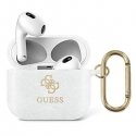 Guess Case ochronne GUA3UCG4GT transparent Glitter Collection do AirPods 3 white Guess Case ochronne GUA3UCG4GT transparent Glitter Collection do AirPods 3 white