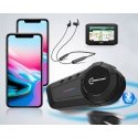 FREEDCONN KY-PRO V3 SINGLE motorcycle intercom Black FREEDCONN KY-PRO V3 SINGLE motorcycle intercom Black