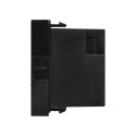 Orno NOEN USB x 2, 45x45 mm dvigubas modulinis prievadas su USB įkrovikliu, 2.1A 5V DC, juoda Orno NOEN USB x 2, 45x45 mm dvigubas modulinis prievadas su USB įkrovikliu, 2.1A 5V DC, juoda