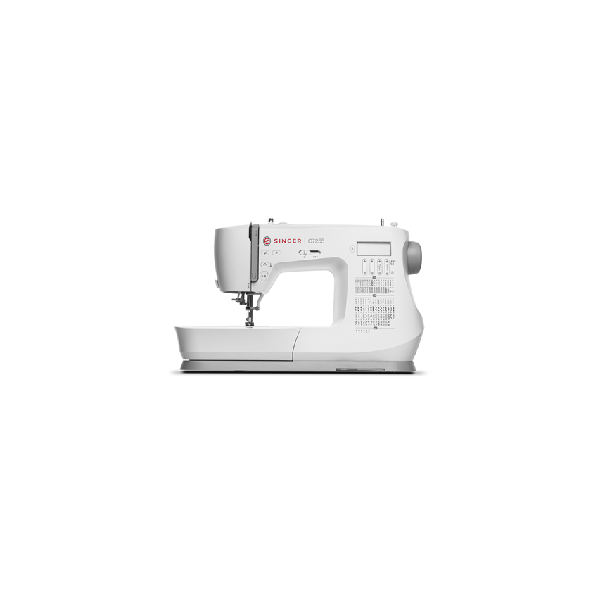 Sewing machine Singer Sewing Machine C7255 Number of stitches 200, Number of buttonholes 8, White