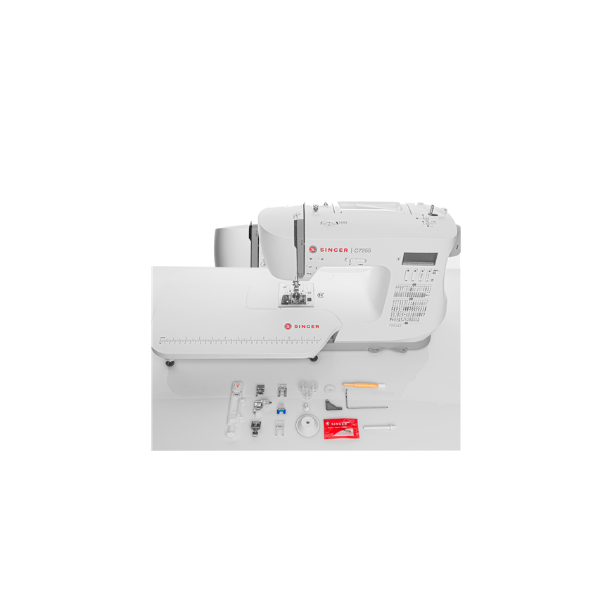 Sewing machine Singer Sewing Machine C7255 Number of stitches 200, Number of buttonholes 8, White – 3