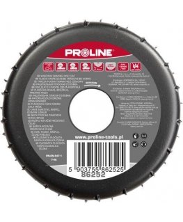 „Profix“ PLOKŠČIO DISKO STORIS GUMINIS PRIEKINIS FREŽAS 90MM PROLINE