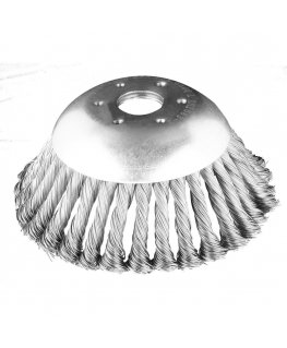GRAPHITE Vielinis šepetys krūmapjovei 150 x 25,4 mm, kieti, susivėlę laidai