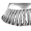 GRAPHITE Wire brush for brush cutter 150 x 25.4 mm, hard, tangled wires GRAPHITE Wire brush for brush cutter 150 x 25.4 mm, hard, tangled wires