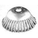 GRAPHITE Wire brush for brush cutter 150 x 25.4 mm, hard, tangled wires GRAPHITE Wire brush for brush cutter 150 x 25.4 mm, hard, tangled wires
