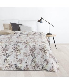 Eurofirany D91 / N / POLY / B + BEIGE 170X210 B + BEIGE Lovatiesė
