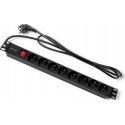 QOLTEC 54471 Power strip skirta RACK cabinets 1U 16A PDU 8xFRENCH 2m QOLTEC 54471 Power strip skirta RACK cabinets 1U 16A PDU 8xFRENCH 2m