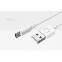 Usams US-SJ099 U-Turn Durable TPE Universal Type-C to USB Data & Fast 2A Charger Cable 1m White Usams US-SJ099 U-Turn Durable TPE Universal Type-C to USB Data & Fast 2A Charger Cable 1m White