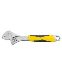Topex Adjustable Swedish Wrench 300mm Rubber Handle (35D124)