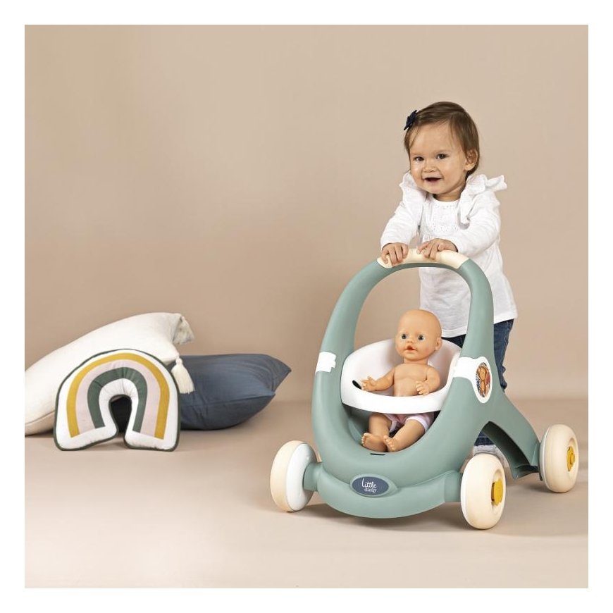 SMOBY Little Chodzik 3w1 Pchacz Interaktyvus Wózek – 4