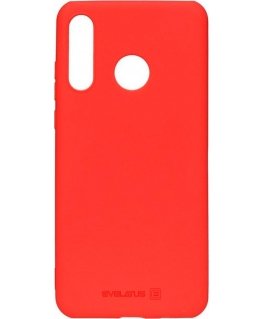 Evelatus Huawei P30 lite Nano Silicone Case Soft Touch TPU Red