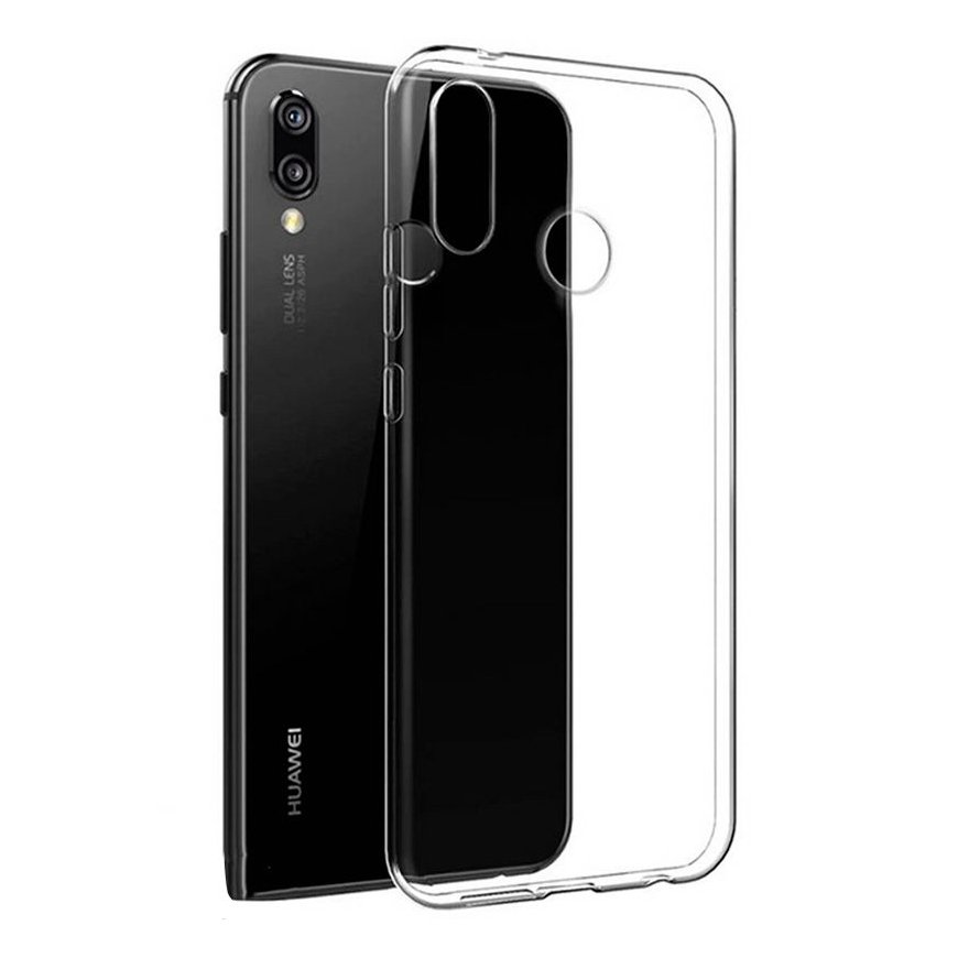 Evelatus Huawei P20 lite Clear Silicone Case 1.5mm TPU Transparent