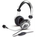 KYE GENIUS Ausinės HS-04 SU stereo ausinės noise-canceling microphone in line garsumo valdymas in line microphone su mute functi