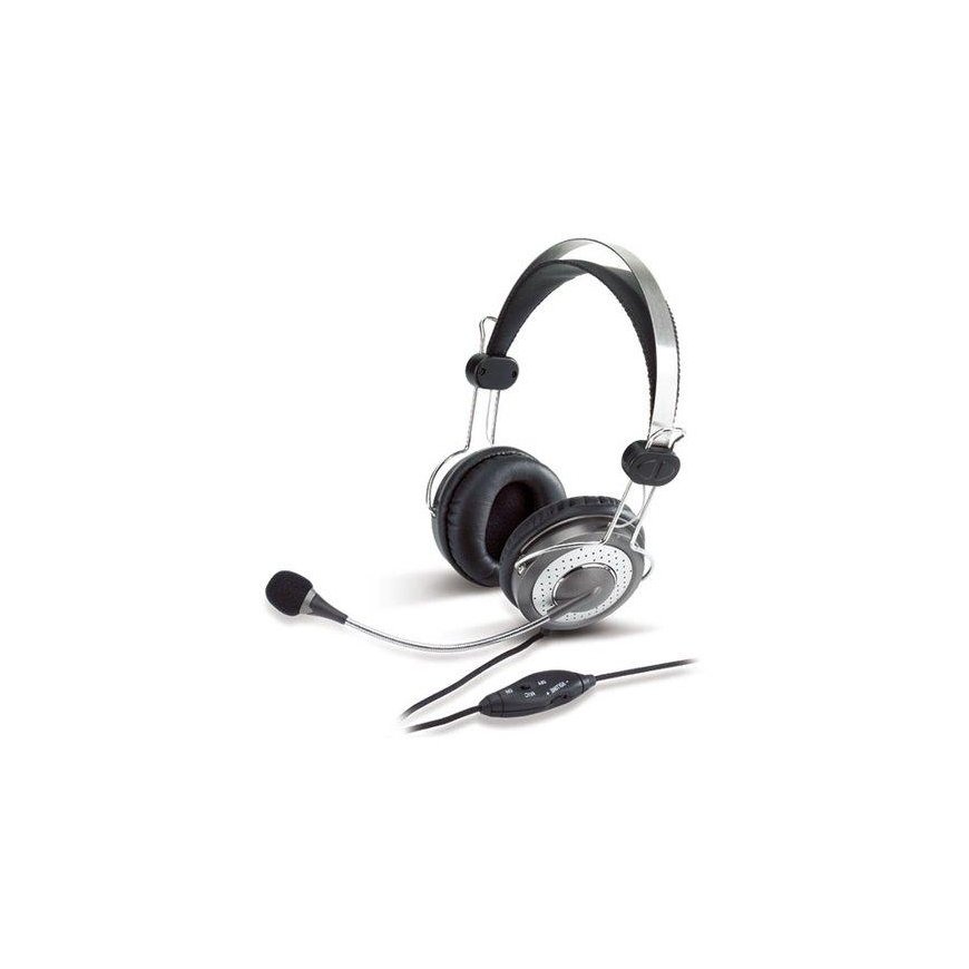 KYE GENIUS Headphones HS-04 SU stereo headphones noise-cancelling microphone in line volume control in line microphone with mute – 3