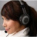 KYE GENIUS Ausinės HS-04 SU stereo ausinės noise-canceling microphone in line garsumo valdymas in line microphone su mute functi