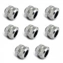 XSPC XSPC connector G1/4 "to 14 mm Hardtube, chrome - 8 pcs. XSPC XSPC connector G1/4 "to 14 mm Hardtube, chrome - 8 pcs.
