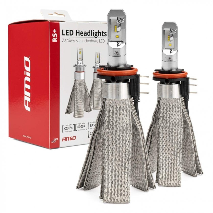 Amio Car led bulbs rs + series h15 50w slim – 2
