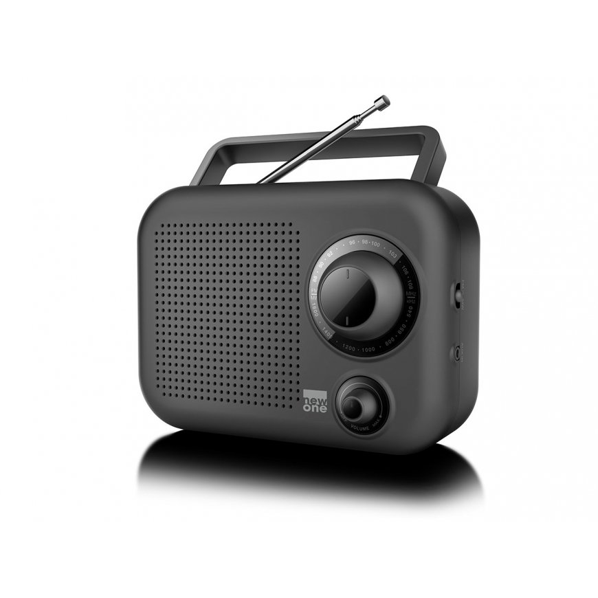 NewOne R210 радиоприемник Портативный Аналоговый Черный
