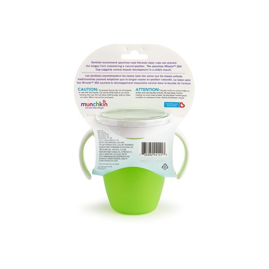 Munchkin Miracle 360 Trainer cup Green Universal 1 pc(s) – 5