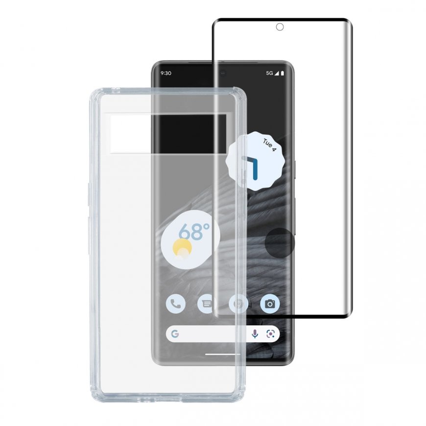 4smarts 360° Starter Set mobile phone case 17 cm (6.7") Cover Transparent