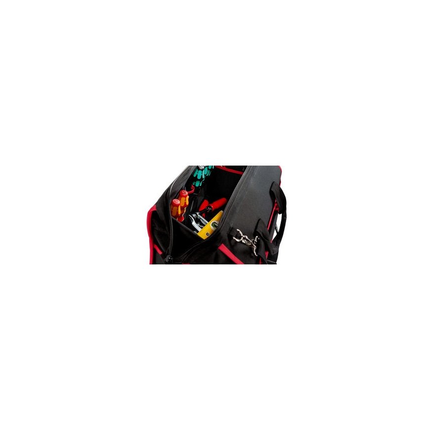 Parat 5990832991 Instrumentu kaste Audums Melns, Sarkans – 4