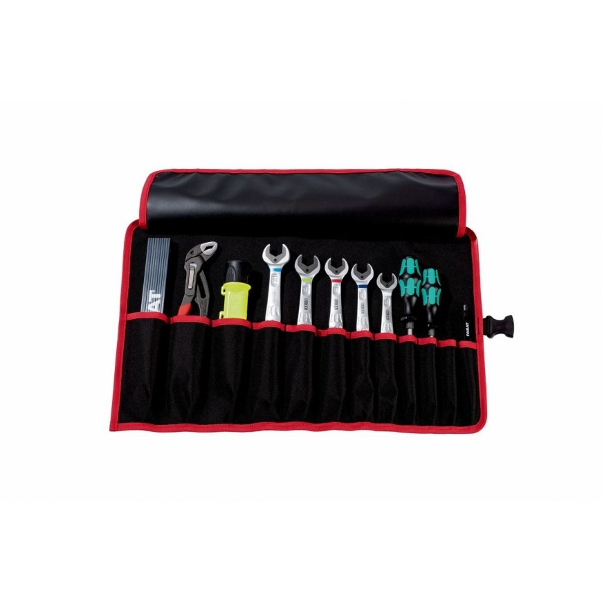 Parat BASIC Roll-Up Case 12 Black, Red Nylon