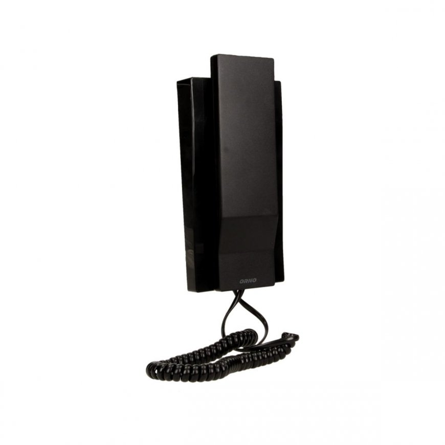 Orno Uniphone to extend intercoms from the FORNAX series, black – 3