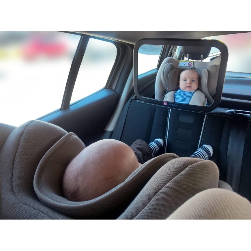 Petite&Mars Petite & Mars - Surveillance Rear View Mirror | Black – 3