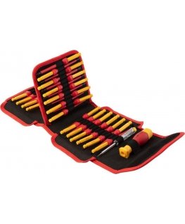 Neo Screwdriver bits with handle 1000V 50 pcs (01-309)