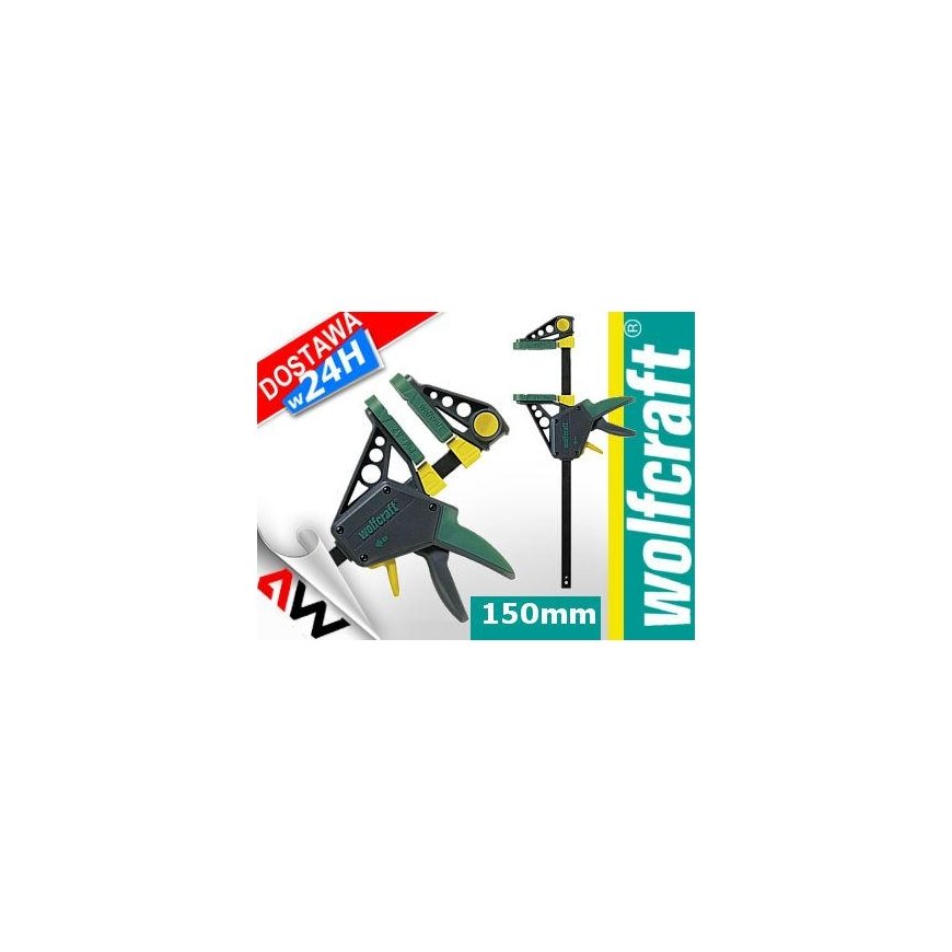 Wolfcraft Volfcraft vienakryptis spaudimas EHZ PRO 100-150 mm (3030000) – 2