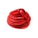 AS Schwabe Extension cables for indoor use, red power extension 25 m 1 AC outlet(s)