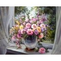 Beldizart Window bouquet 48*38 cm WD006