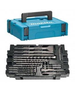Drill MAKITA SDS DRILL SET + CHILS 17 pcs. in a MAKPAC case