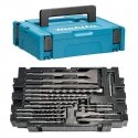 Drill MAKITA SDS DRILL SET + CHILS 17 pcs. in a MAKPAC case
