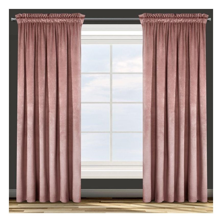 Eurofirany D91 / Z / ROSA / C. Pink 140X270 T – 2