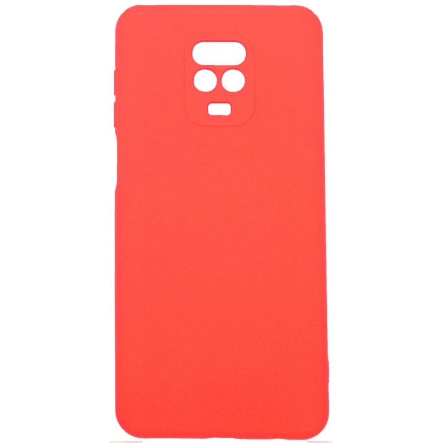 Evelatus Xiaomi Xiaomi Redmi Note 9 Pro / Redmi Note 9S Nano Silicone Case Soft Touch TPU Red