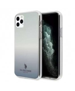 Case US Polo Assn US Polo USHCN58TRDGLB iPhone 11 Pro Blue/Blue Gradient Pattern Collection