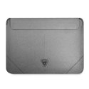 Case Guess Sleeve GUCS16PSATLG 16" Silver / Silver Saffiano Triangle Logo Case Guess Sleeve GUCS16PSATLG 16" Silver / Silver Saffiano Triangle Logo