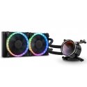 Bitspower Cyclops 240 Suoritin All-in-one-nesteenjäähdytin Musta, Hopea 1 kpl Bitspower Cyclops 240 Suoritin All-in-one-nesteenjäähdytin Musta, Hopea 1 kpl