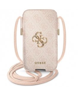 Guess Handbag GUPHL4GMGPI 6.7" pink/pink hardcase 4G Big Metal Logo