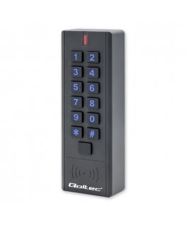 QOLTEC 52441 Code lock HYPERION su RFID reader Code Card key fob IP68 EM