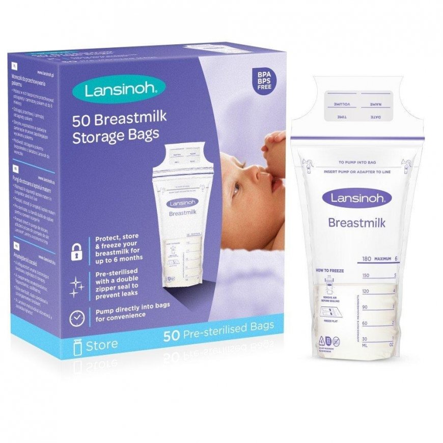 Lansinoh milk storage bags, 50 pcs – 2
