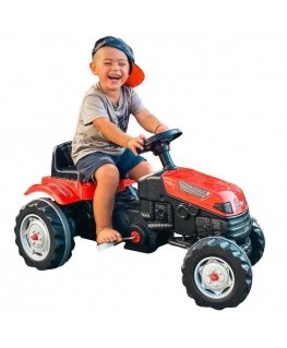 WOOPIE Pedal Tractor Farmer GoTrac Tractor Silent Wheels